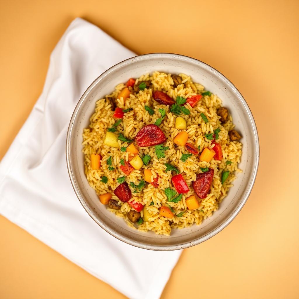 Parboiled Rice dish